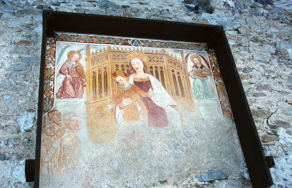 Affresco a Montebenedetto